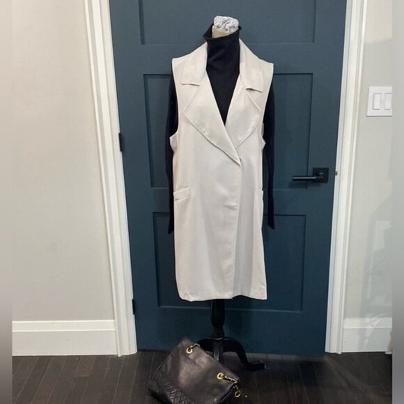 Oat + Fort Jacket Sleeveless Vest Size Medium - Picture 2 of 13